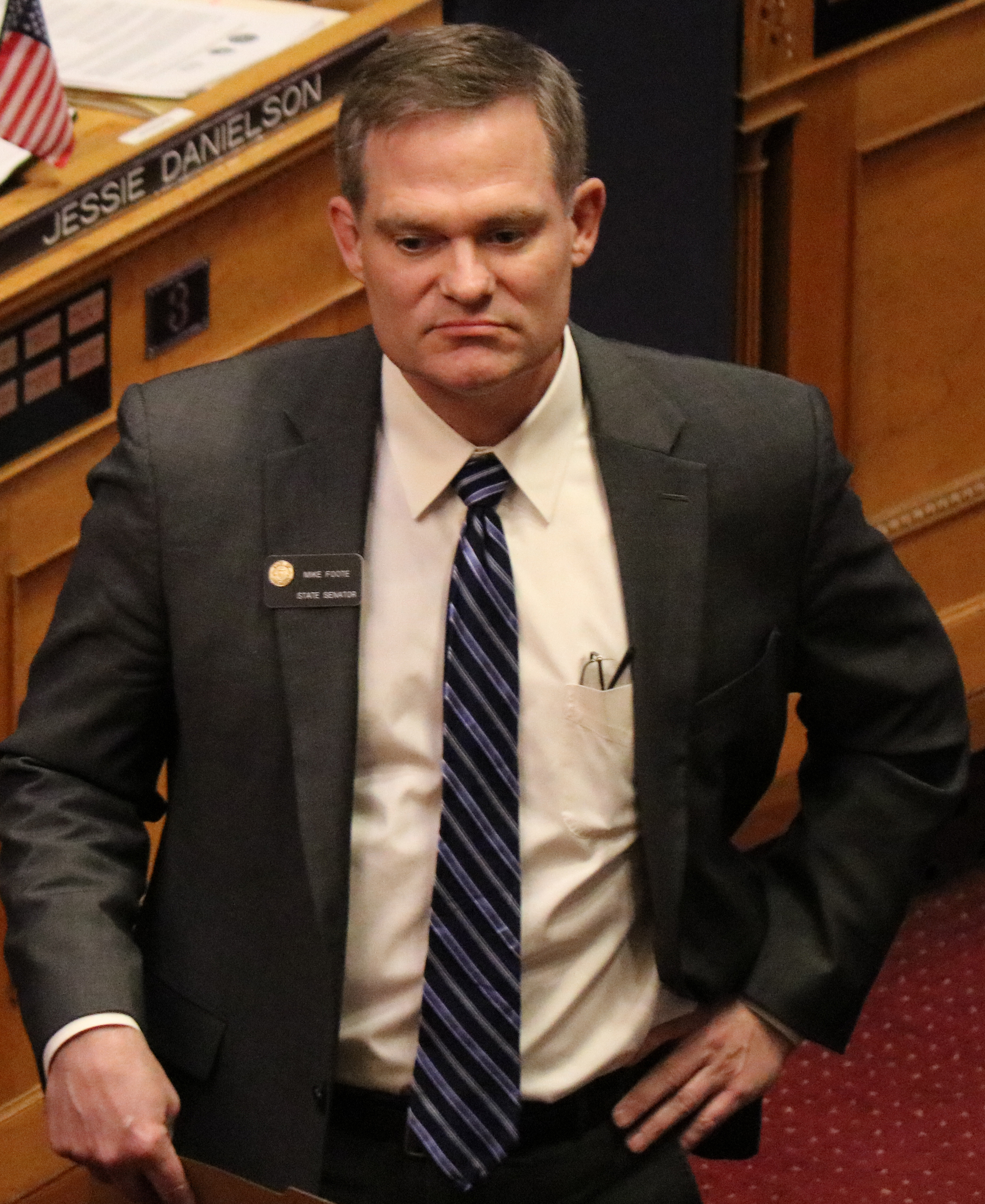 Portrait of Mike Foote