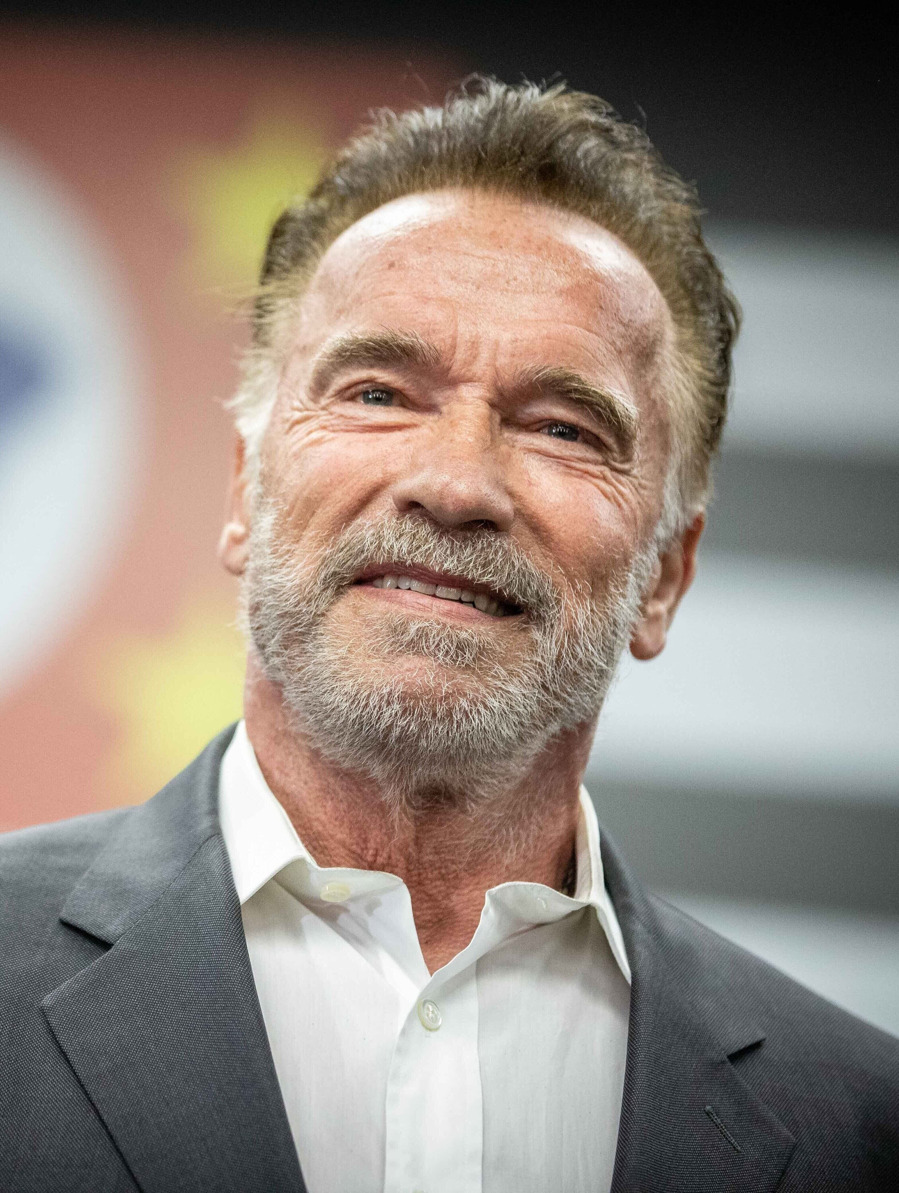 Portrait of Arnold Schwarzenegger