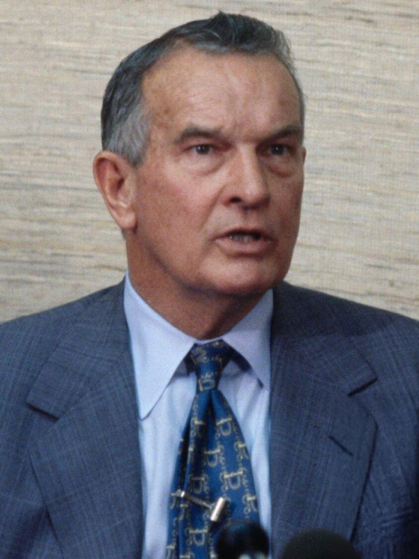 Bill Clements portrait