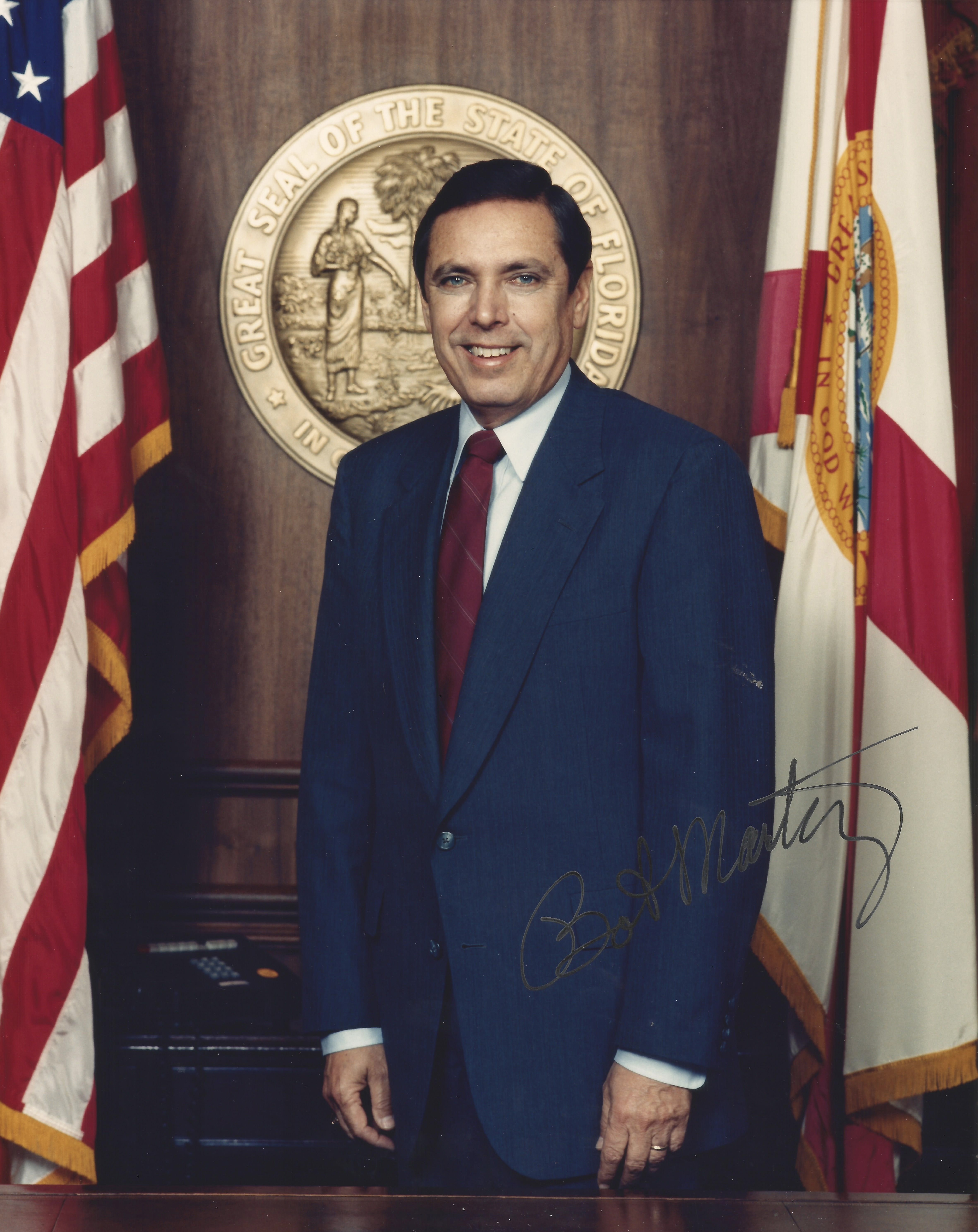 Bob Martinez portrait