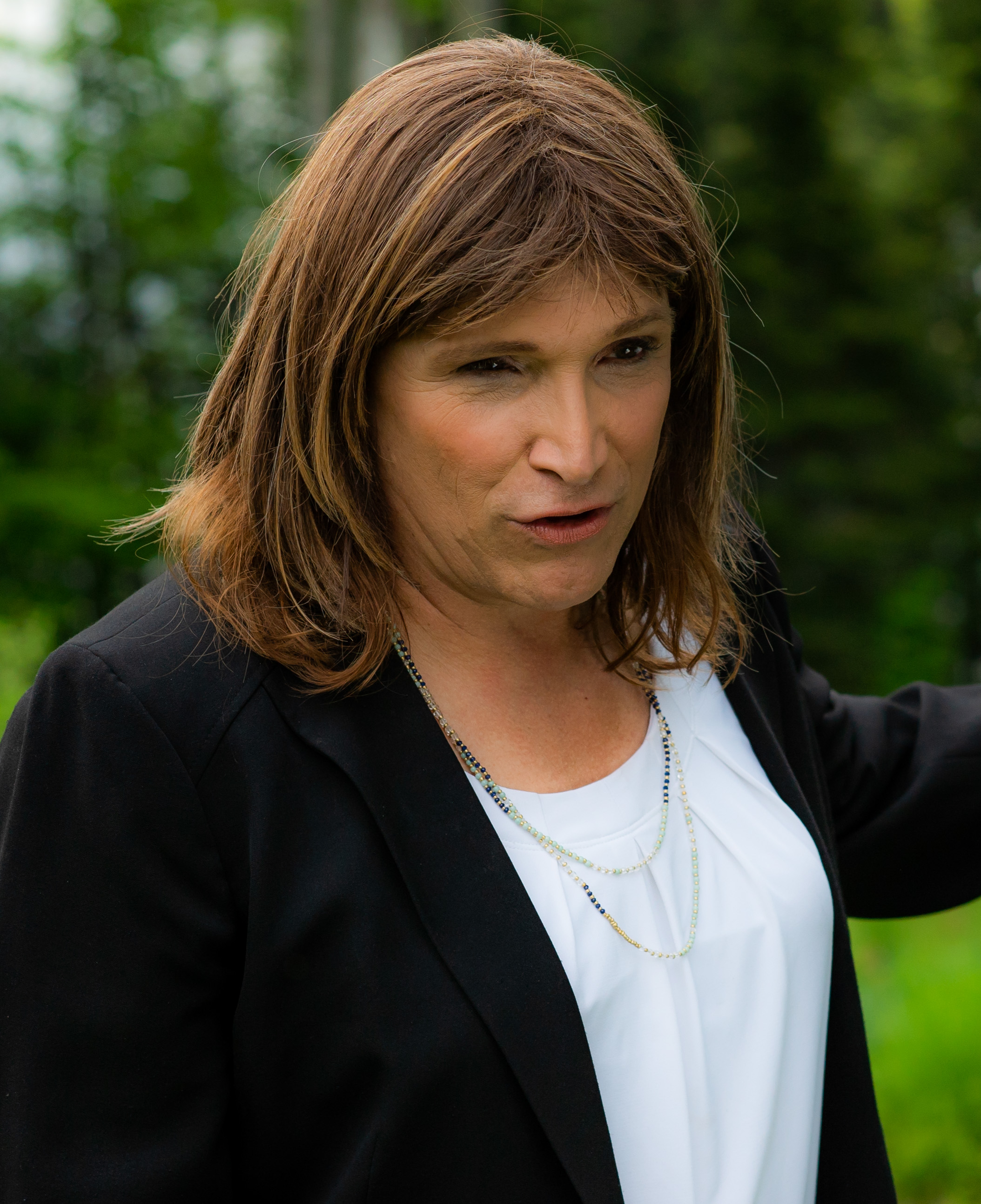 Portrait of Christine Hallquist
