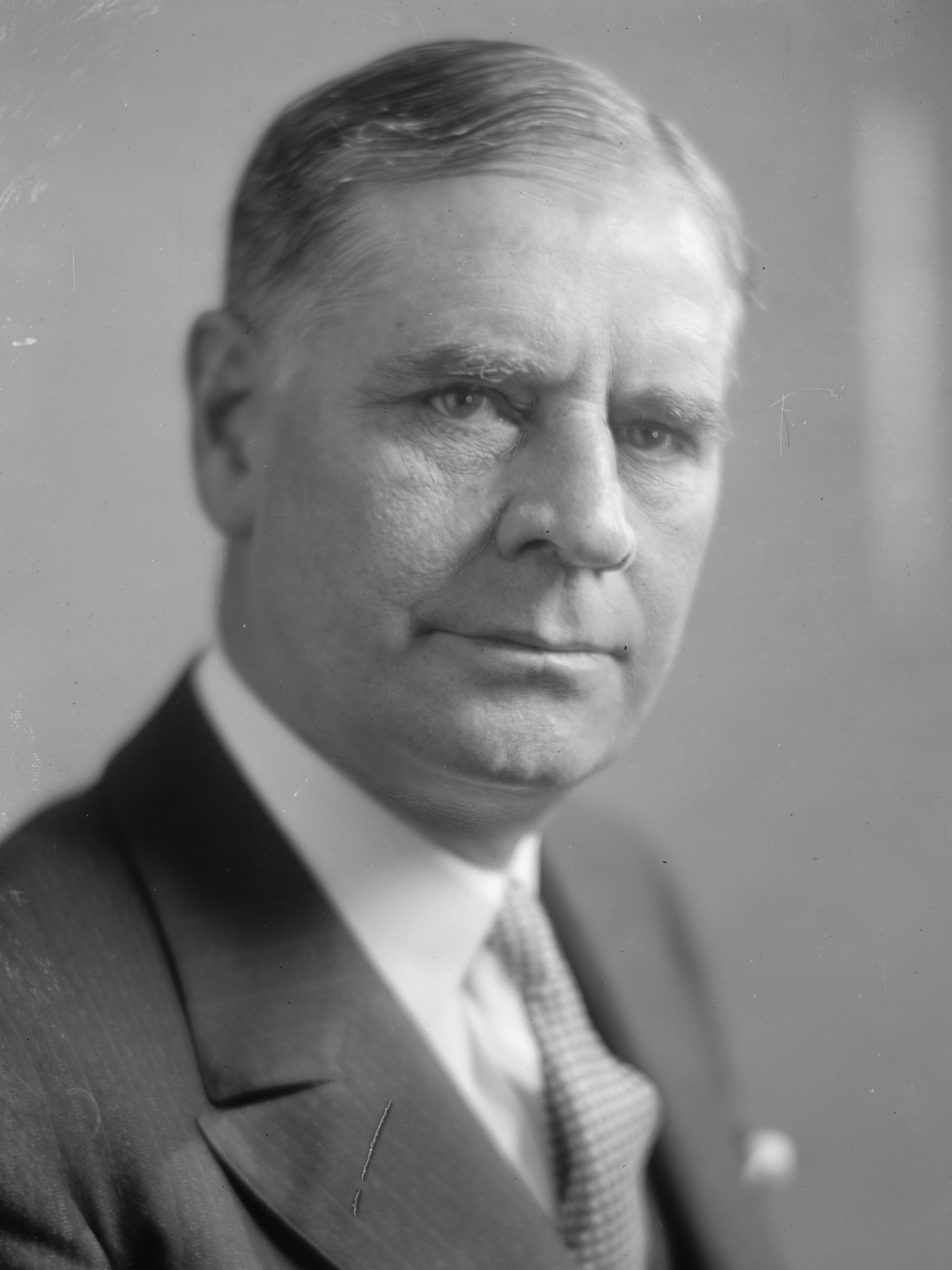 George Dern portrait