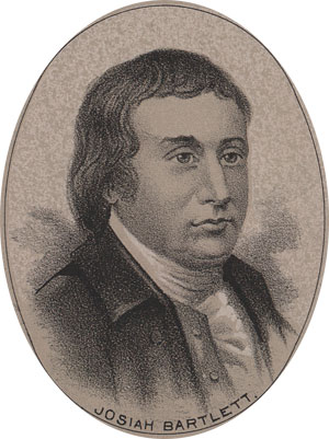 Josiah Bartlett portrait