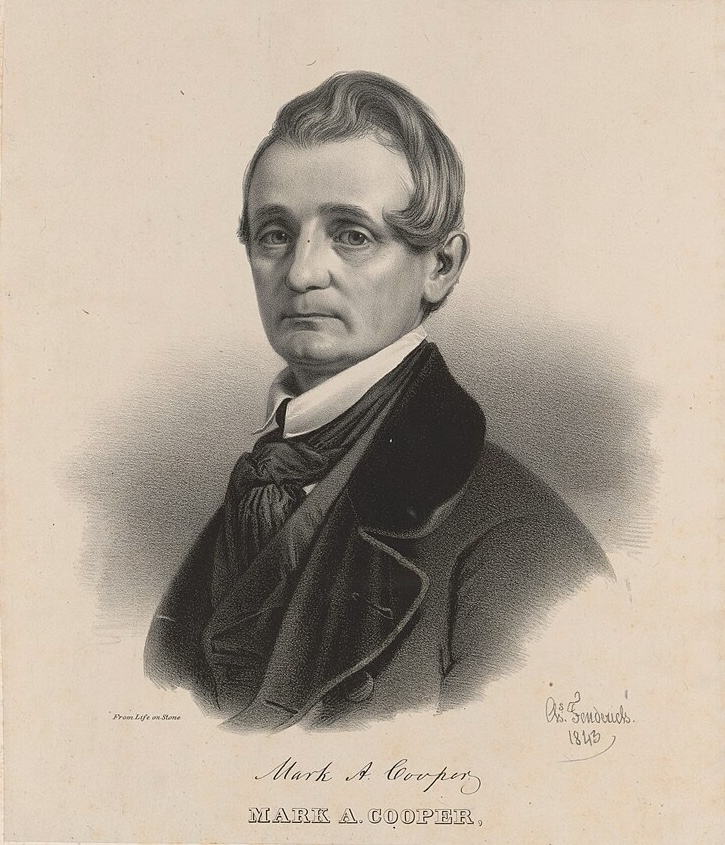 Portrait of Mark Anthony Cooper