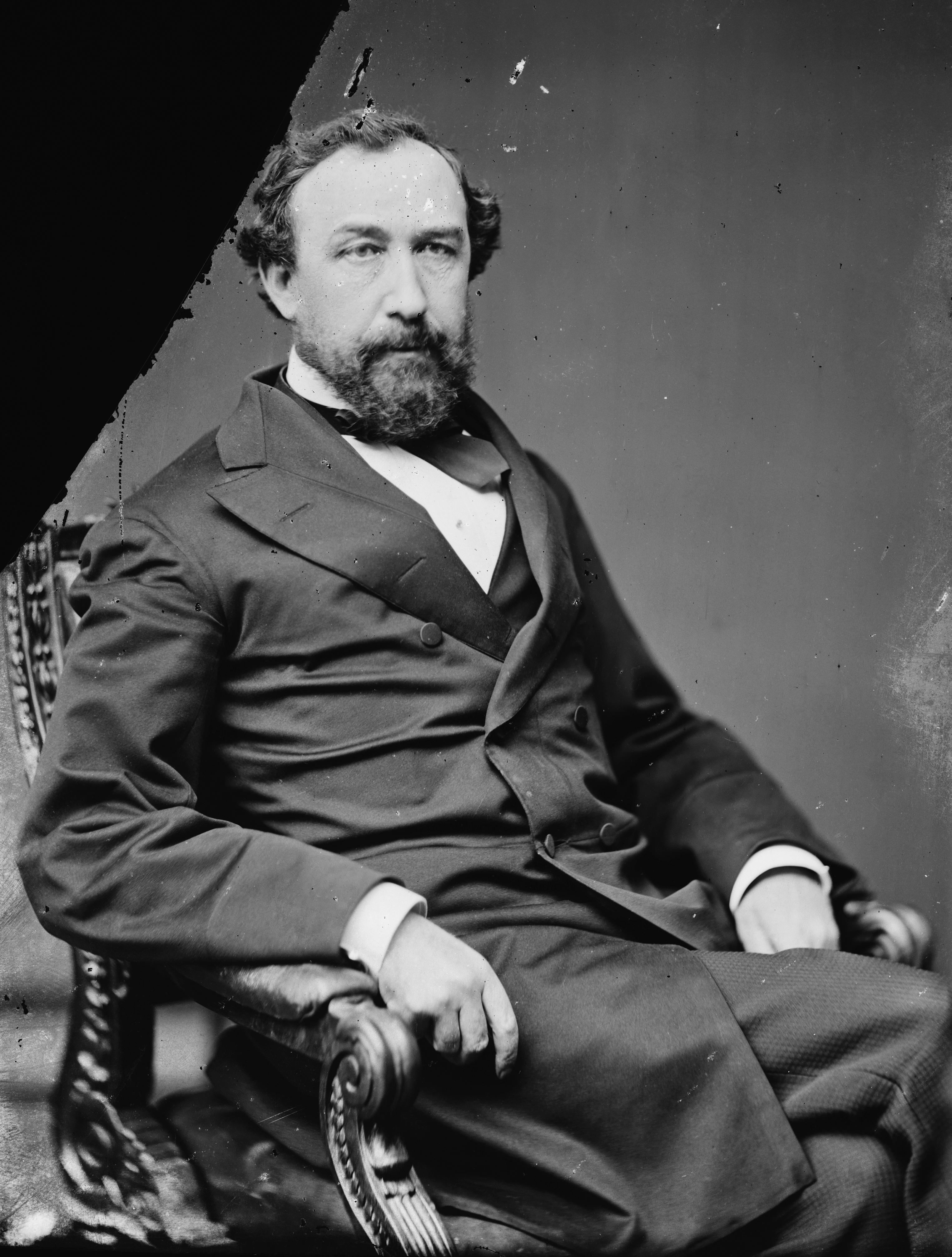 Portrait of Newton Booth