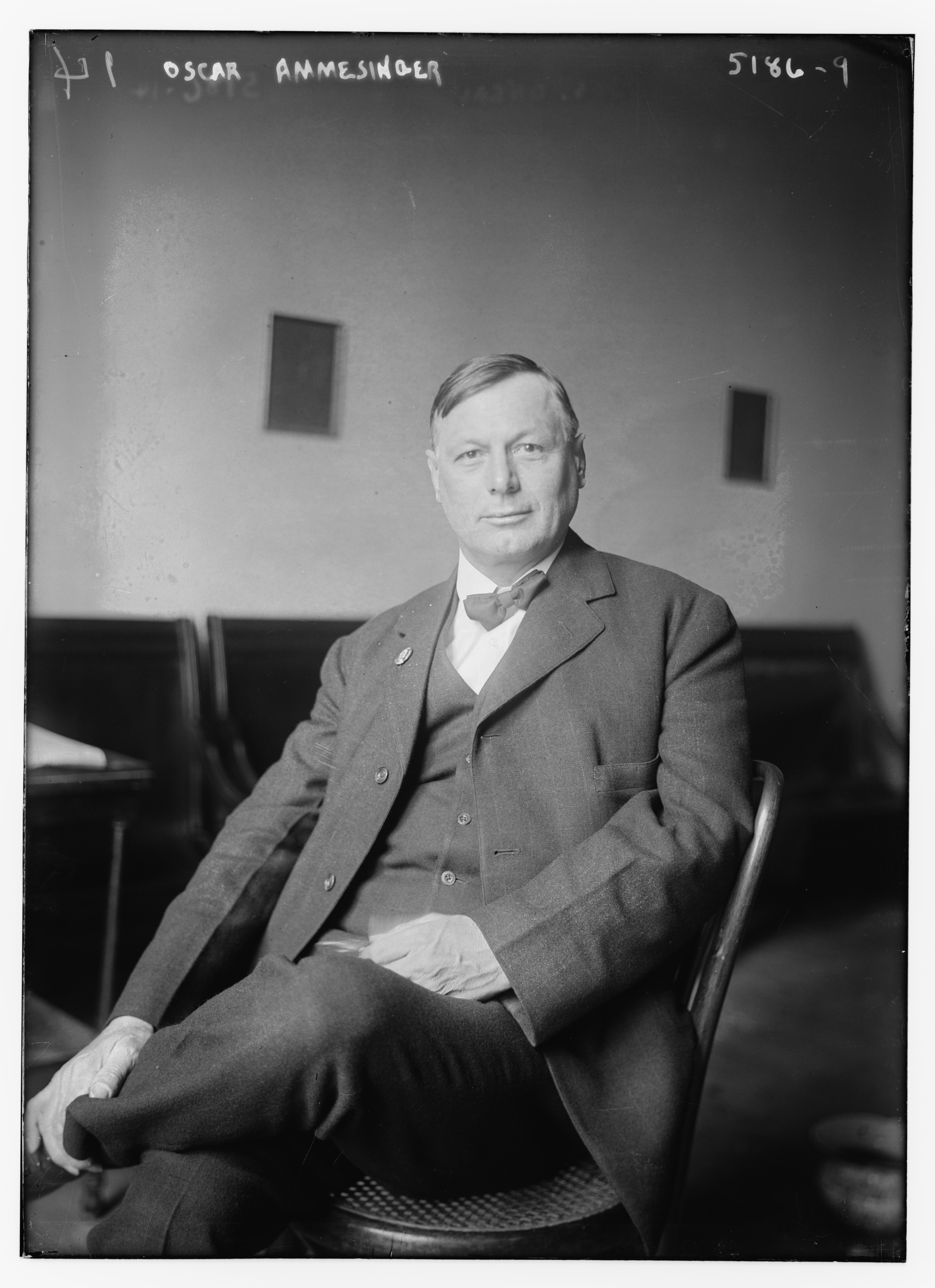 Portrait of Oscar Ameringer