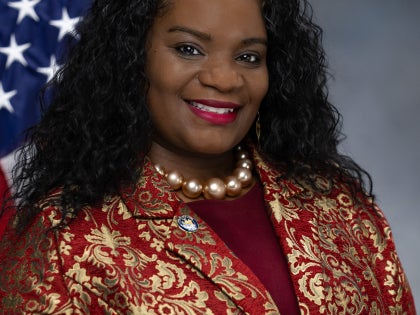 Portrait of April Baskin