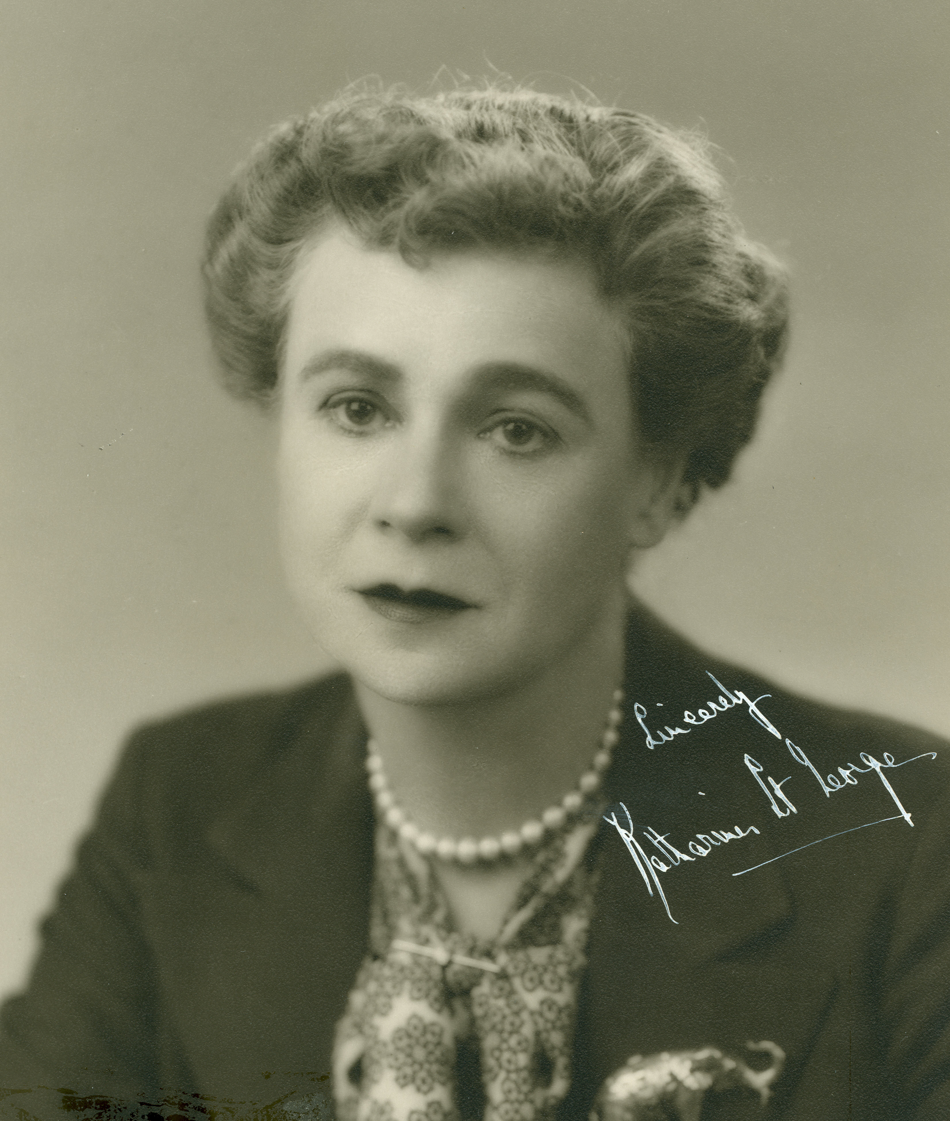 Portrait of Katharine St. George