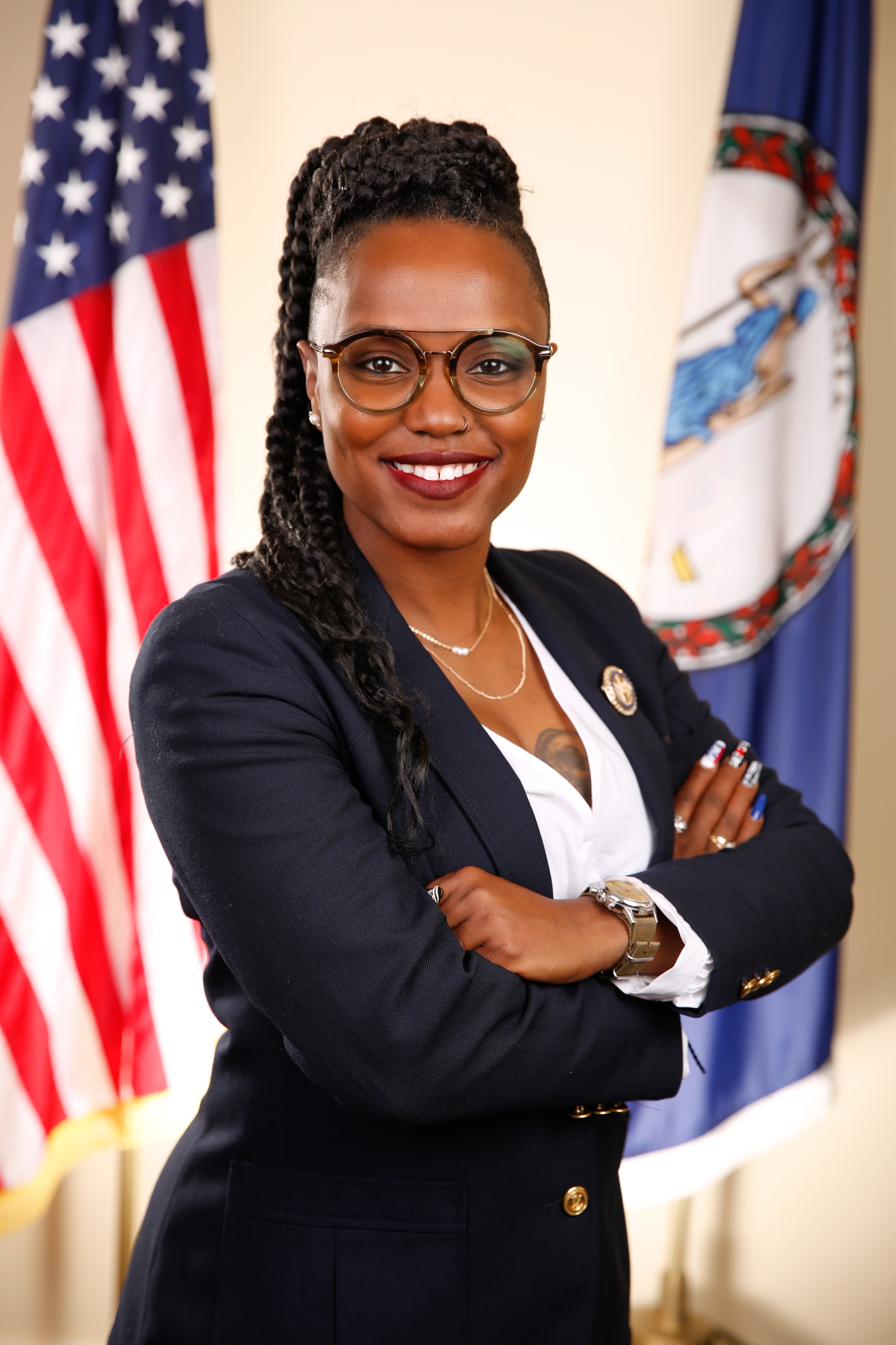 Portrait of Jackie Glass