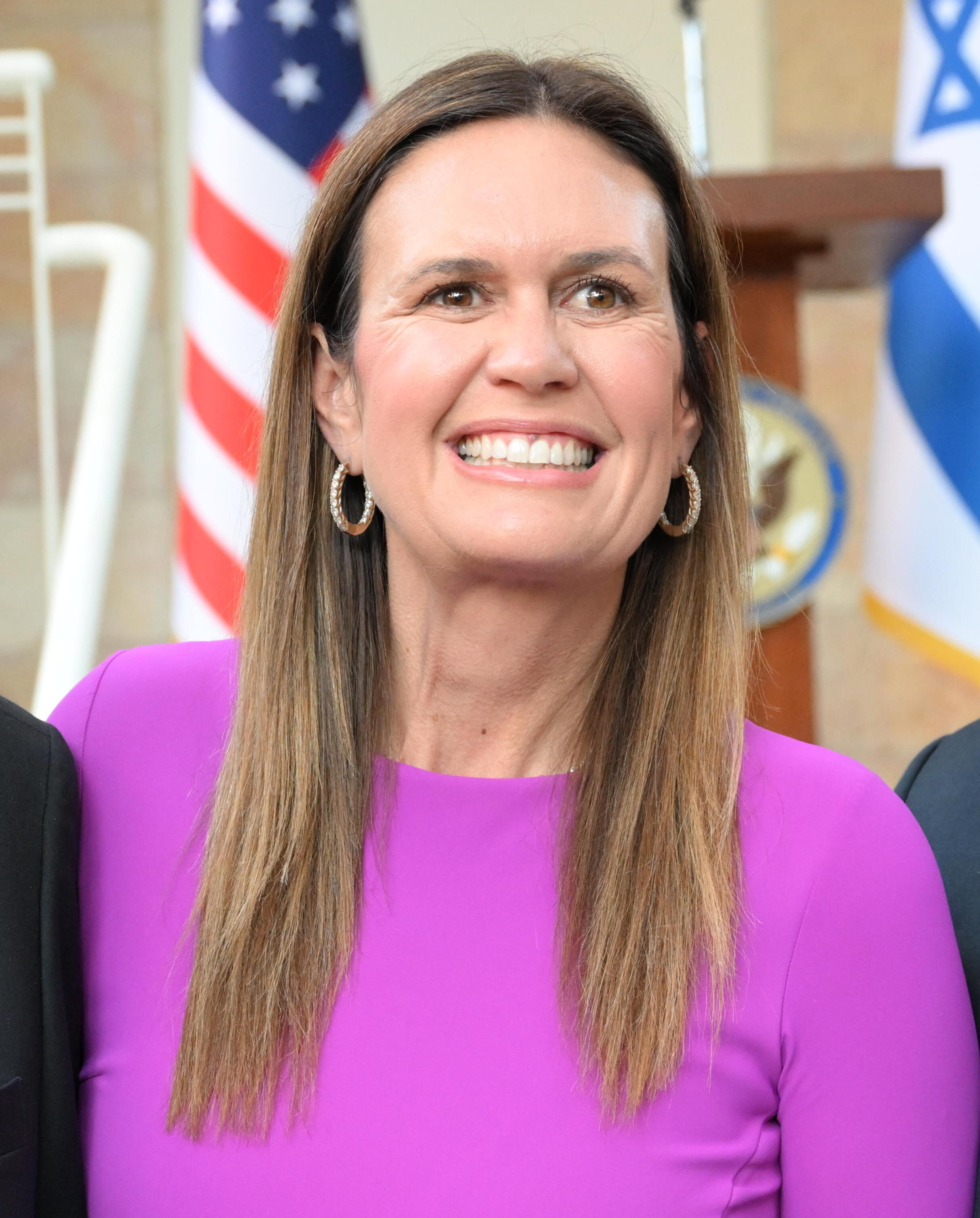 Portrait of Sarah Huckabee Sanders