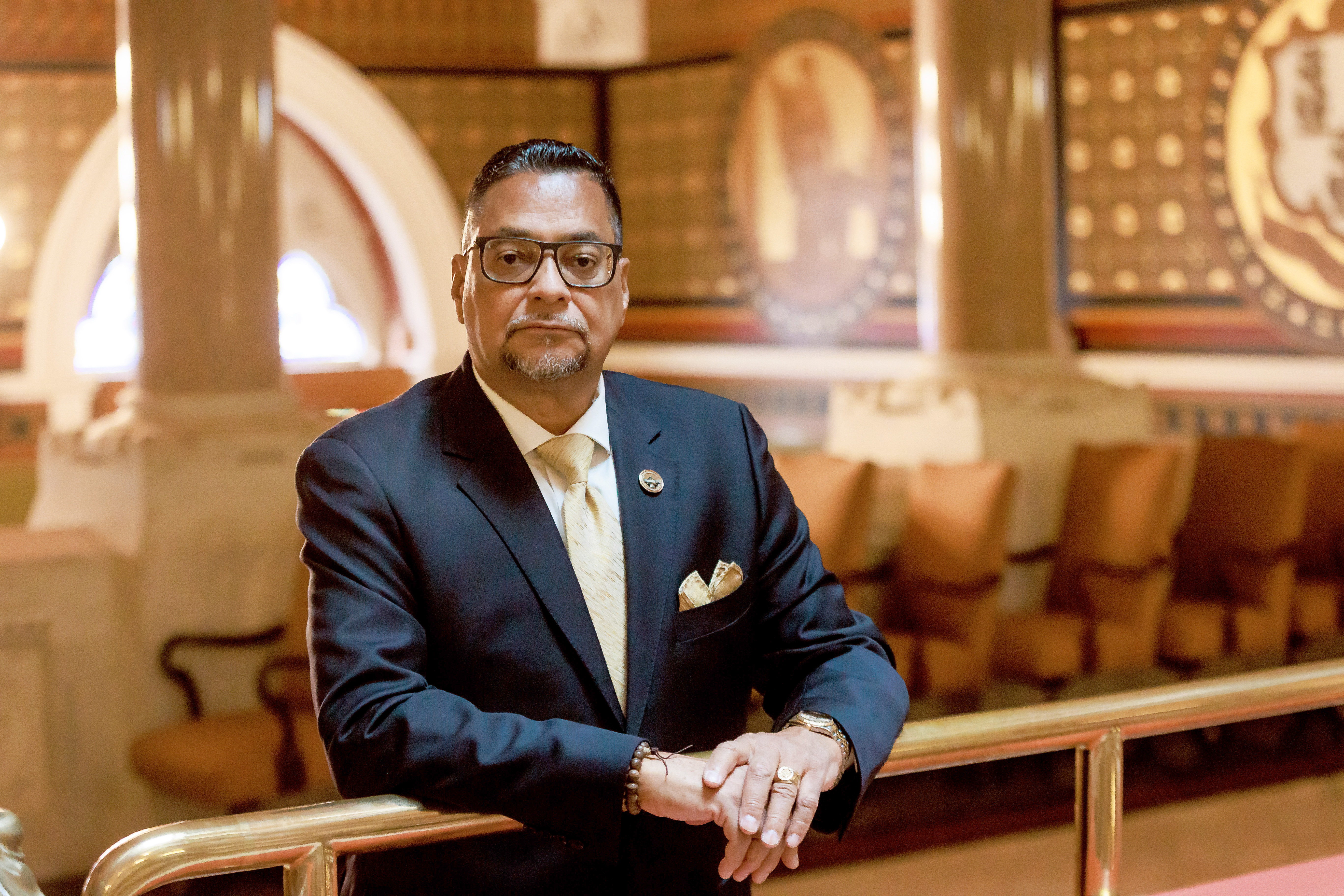 Portrait of Geraldo Reyes Jr.