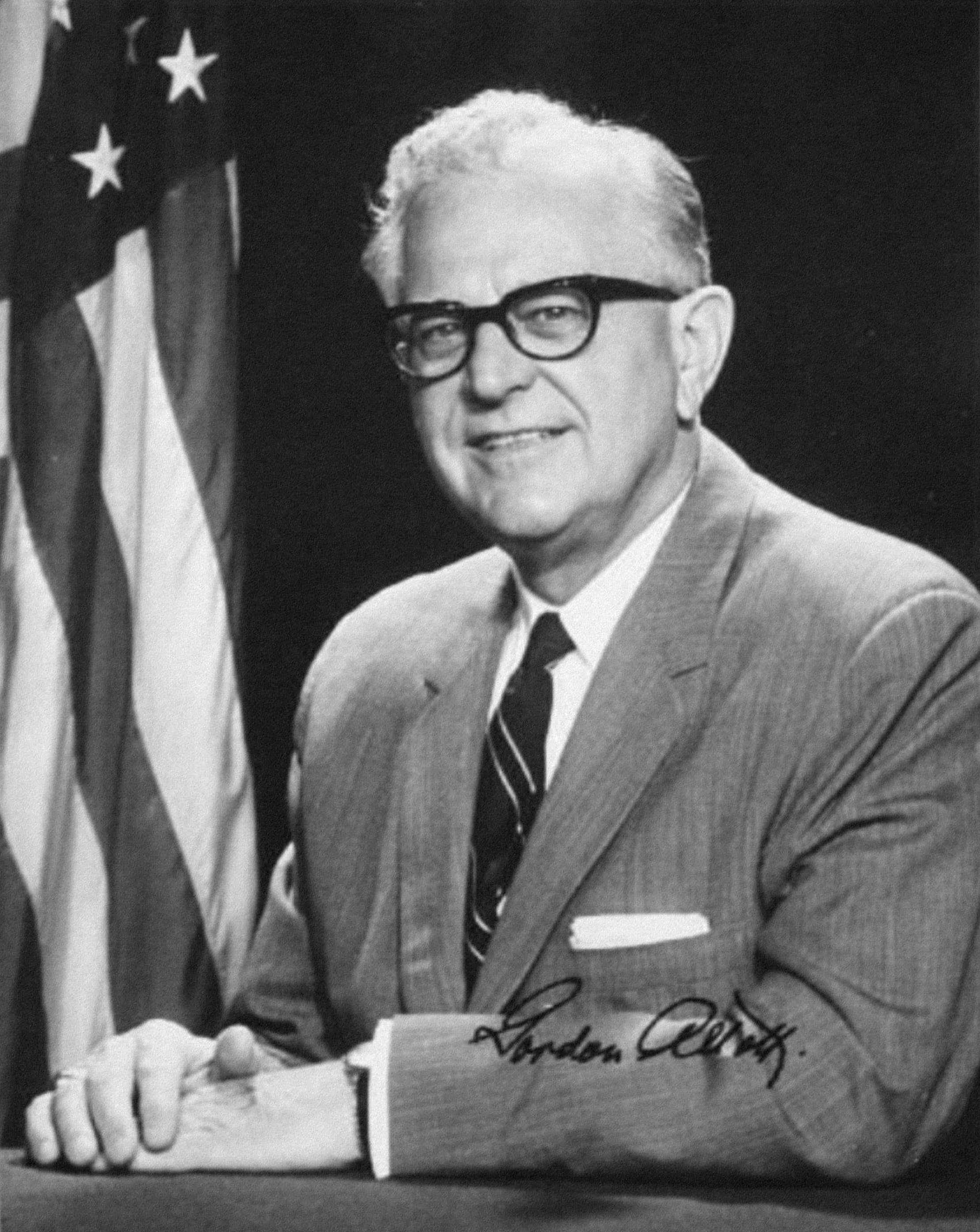 Portrait of Gordon Allott