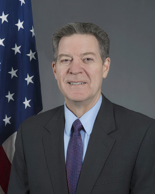 Sam Brownback portrait