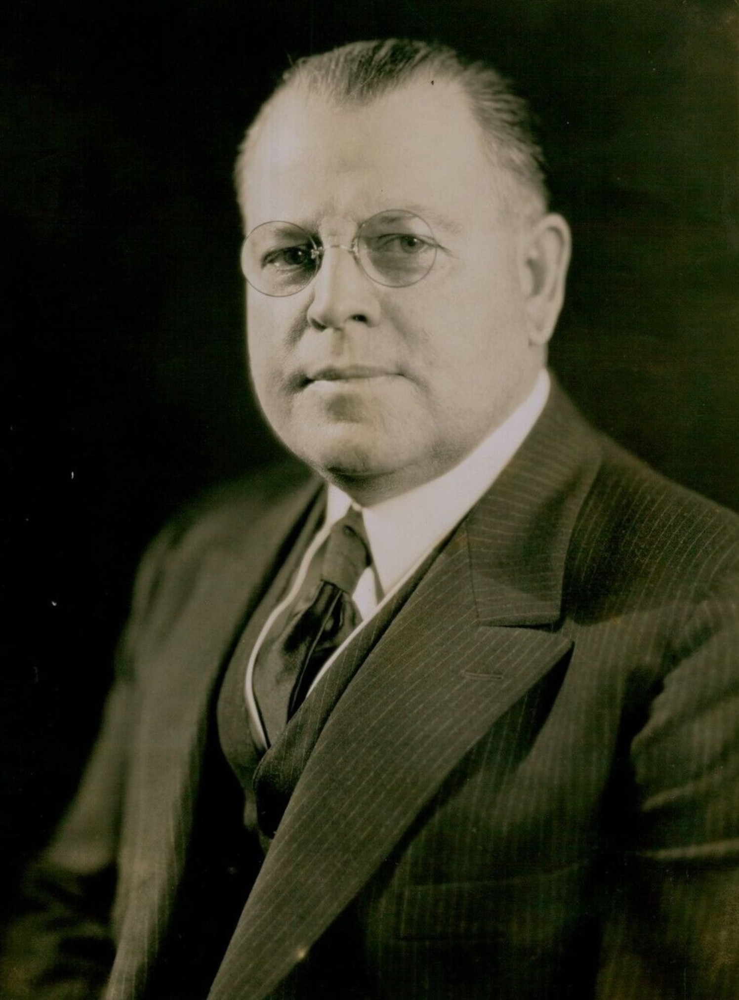 Portrait of Warren Austin