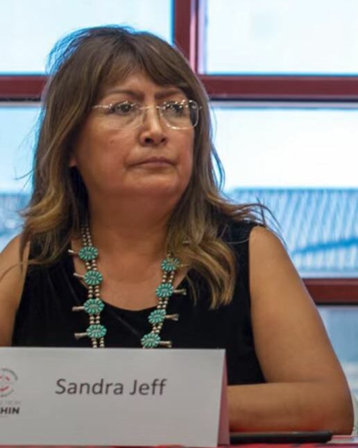 Portrait of Sandra Jeff